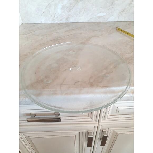 Microwave Glass Plate 15 inch 380 4AO 01 Replacement Inside Spinner Dish - Picture 1 of 2